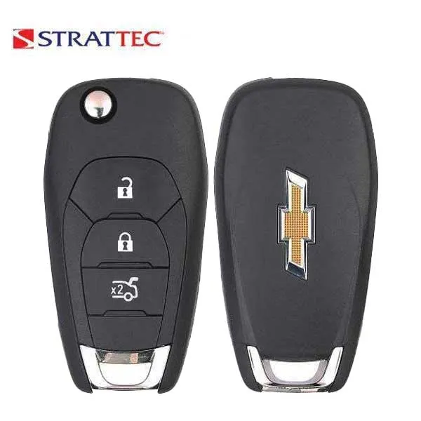 2016-2019 Chevrolet / 3-Button Remote Flip Key / PN: 5933396 / LXP-T004 / HU100 (Strattec)