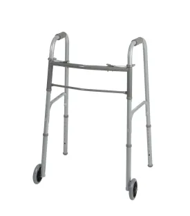 Adult Basic Two-Button Folding Walker