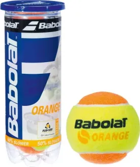 Babolat Orange X 3 Tennis Balls