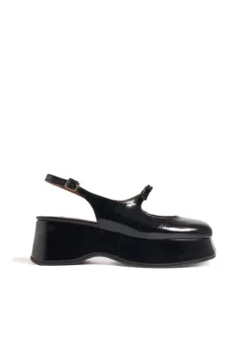 BLACK AVIGNON CHUNKY PLATFORMS