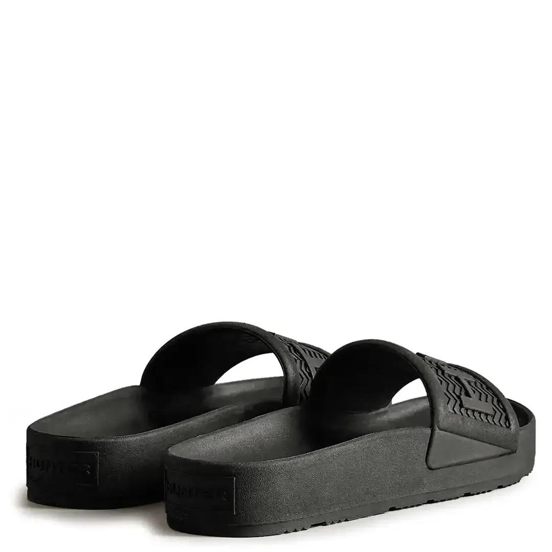 Bloom Algae Ladies Slide - Black by Hunter