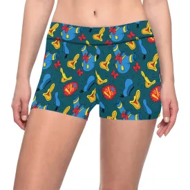 Disney Donald Duck Quack Women's Short Leggings