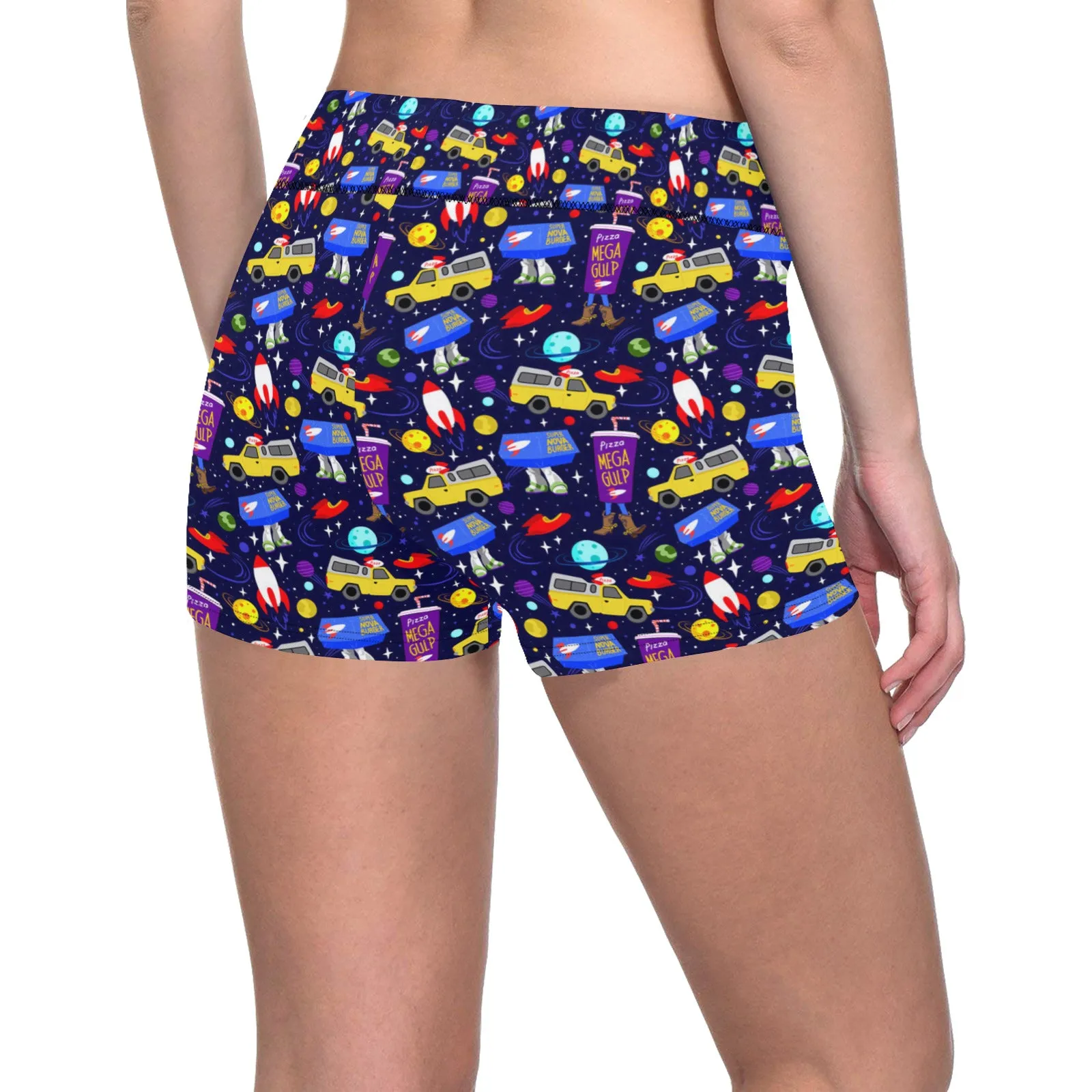 Disney Toy Story Arcade Pizza Women's Short Leggings