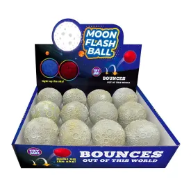 Flashing Moon Bouncy Ball