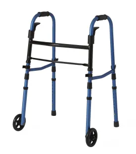 Folding Paddle Walker, Blue (Single)