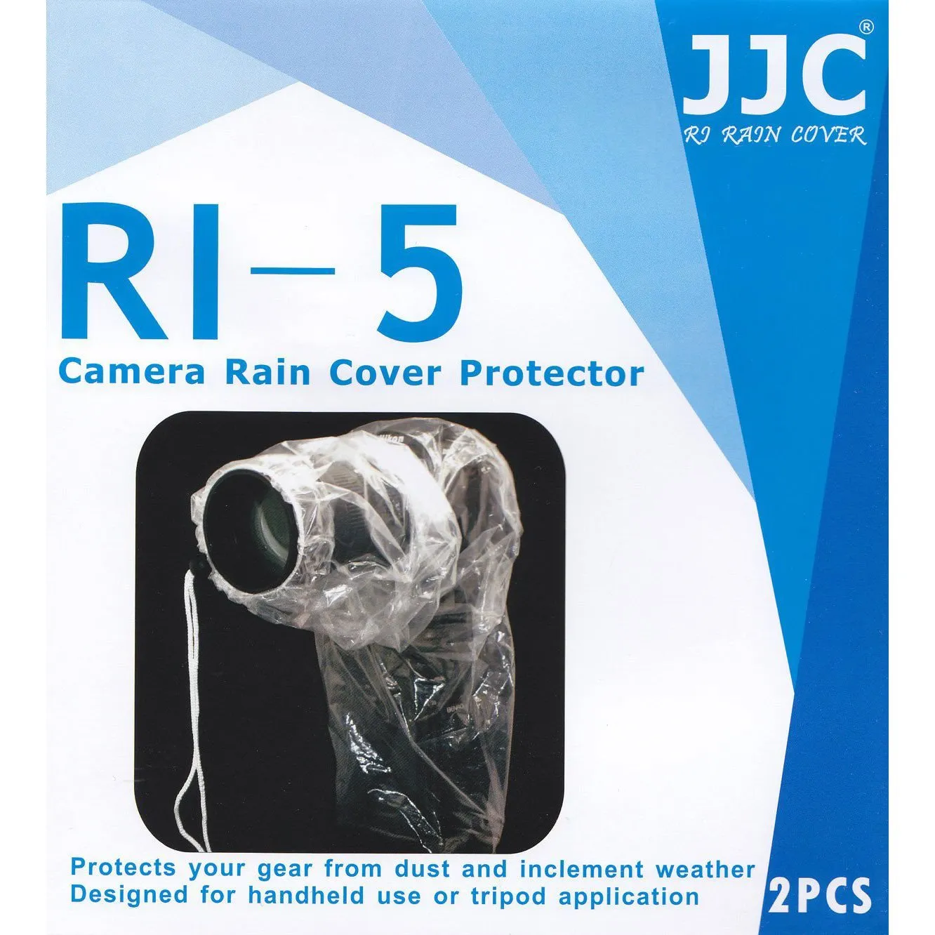 JJC RI-5 18"x7" Waterproof Rain Cover Protector for Camera   Lens