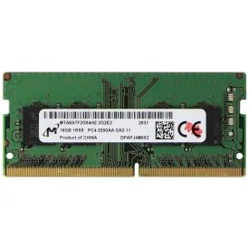 Micron DDR4 (16GB) 1Rx8 PC4-3200AA PC RAM Memory (MTA8ATF2G64HZ-32GE2)