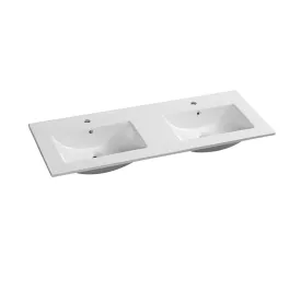 Mirage 1200mm Ceramic Vanity Top Double Bowl