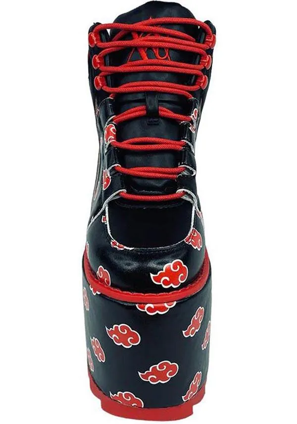 Qozmo Akatsuki [Black/Red] | PLATFORMS