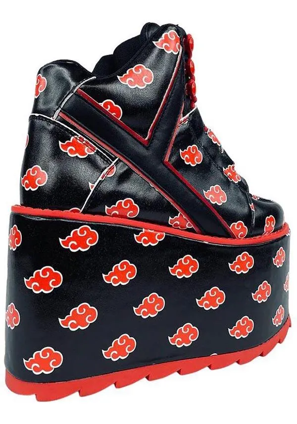 Qozmo Akatsuki [Black/Red] | PLATFORMS