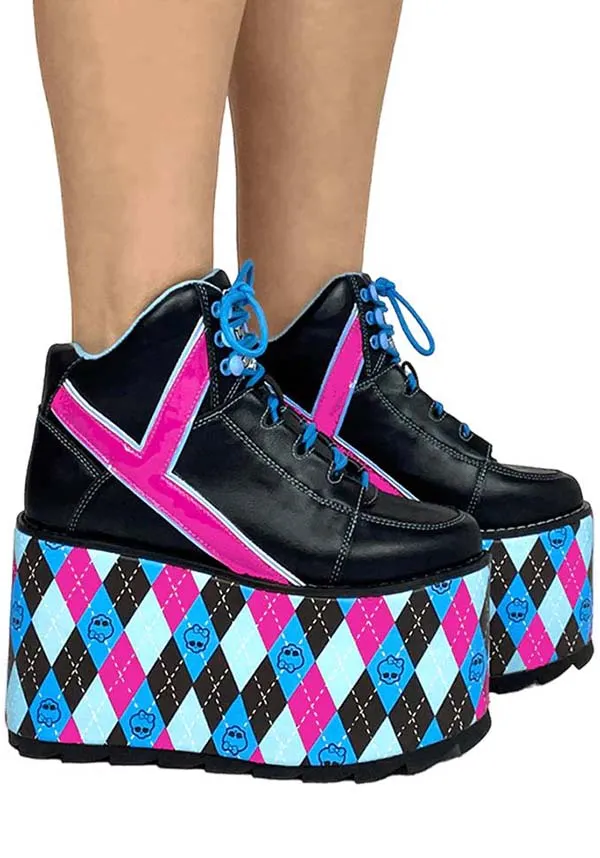 Qozmo Monster High [Black/Multi] | PLATFORMS*