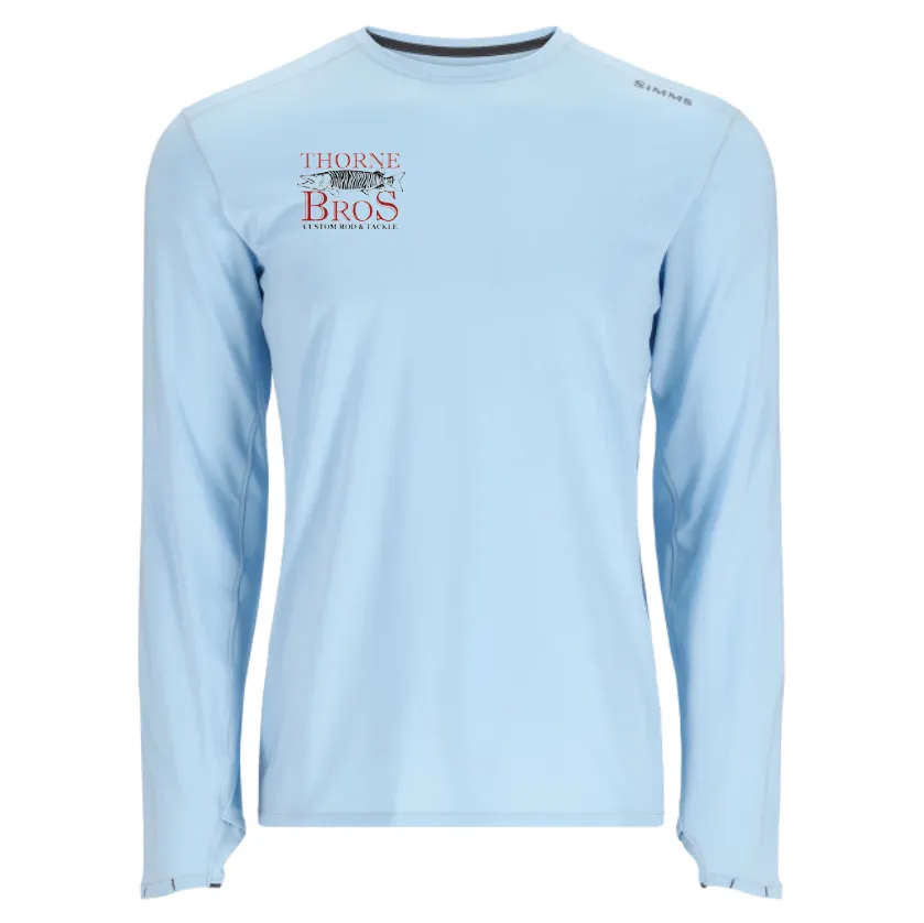 Simms Thorne Bros. Logo SolarFlex Crewneck Shirt