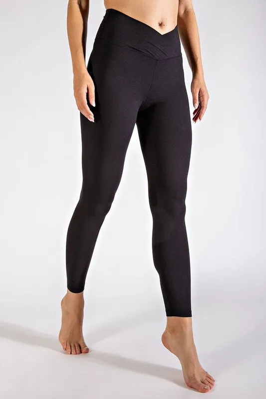 TEEK - V Waist Full Length Leggings