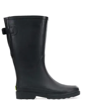 Women's Tall Wide Calf Rain Boot- Black